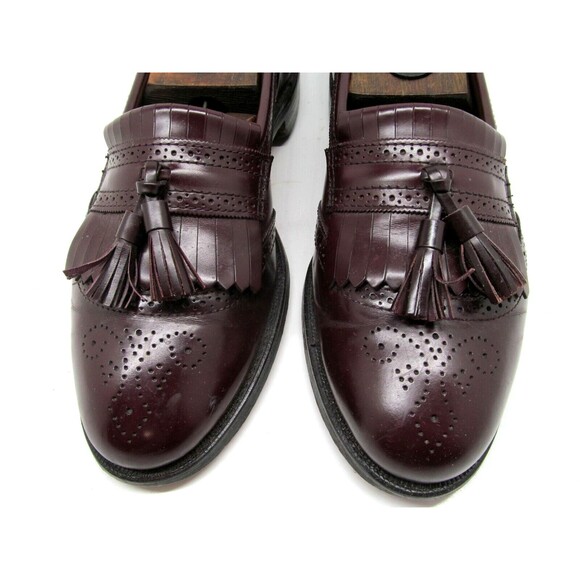 Allen Edmonds Bridgeton Leather Tasseled Loafers Mens Size US 10.5 B - Picture 7 of 12
